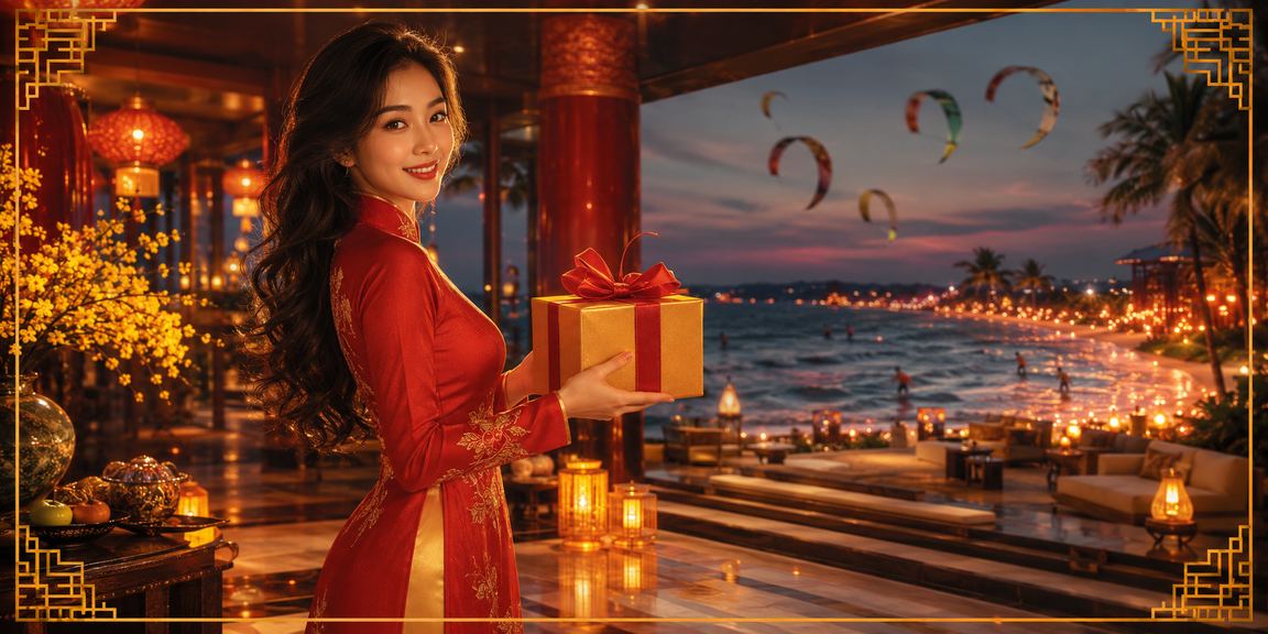 Chợ đêm sôi động tại Mũi Né với không khí giải trí và cá cược casino buổi tối